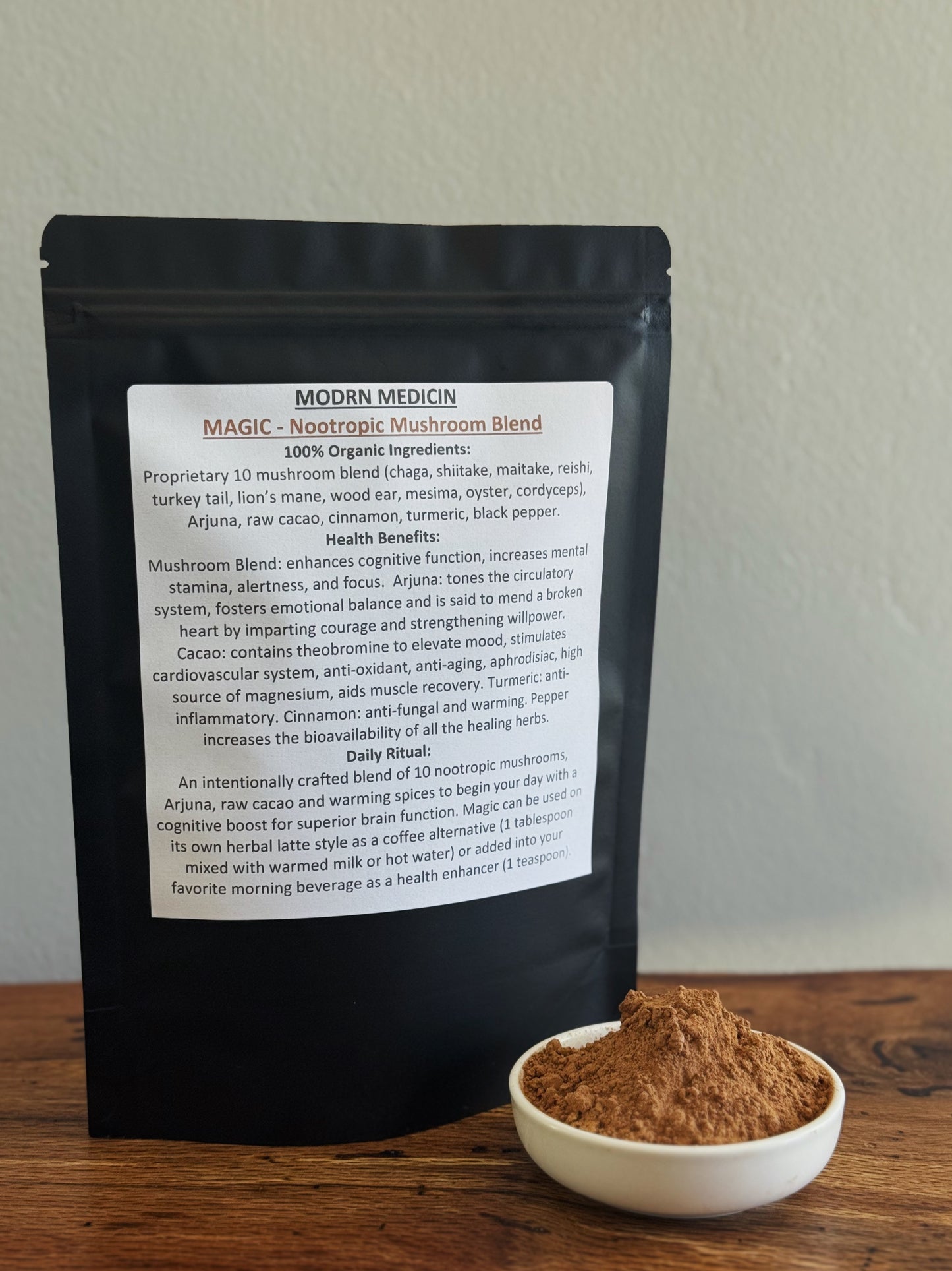 MAGIC - Nootropic Mushroom Blend (Kraft Bag)