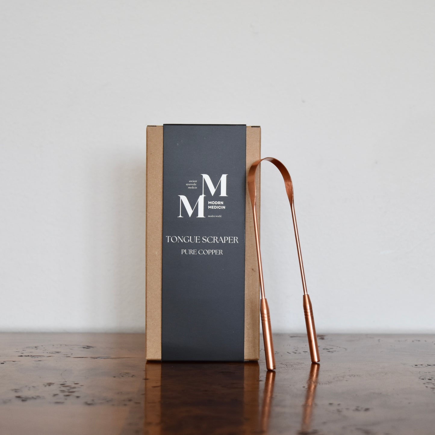 Pure Copper Tongue Scraper