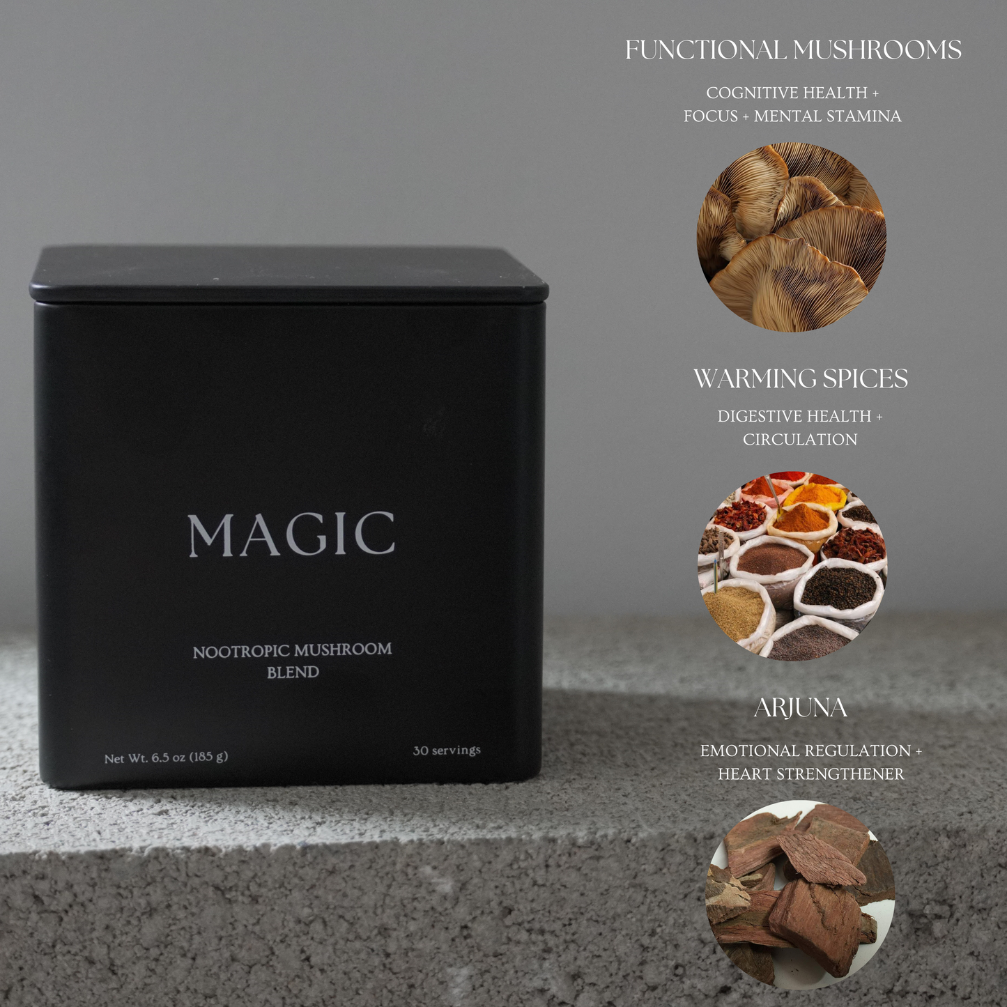 MAGIC - Nootropic Mushroom Blend